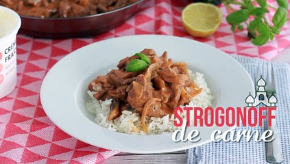 Estrogonofe de carne (strogonoff ), receita com vídeo