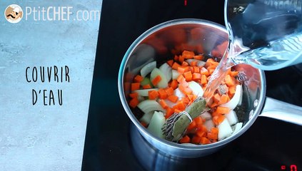 Kleines bohnenkraut mit linsen