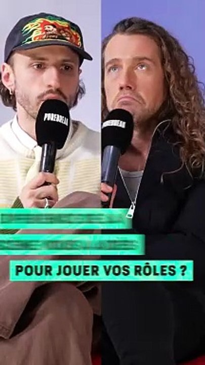 Julien Doré répond au format "Vrai ou Faux" sur la série "Panda"