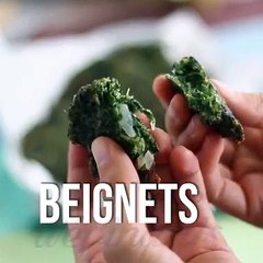 Beignets d'épinards faciles