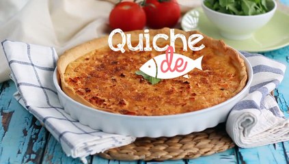 Quiche de salmão fácil e rápido
