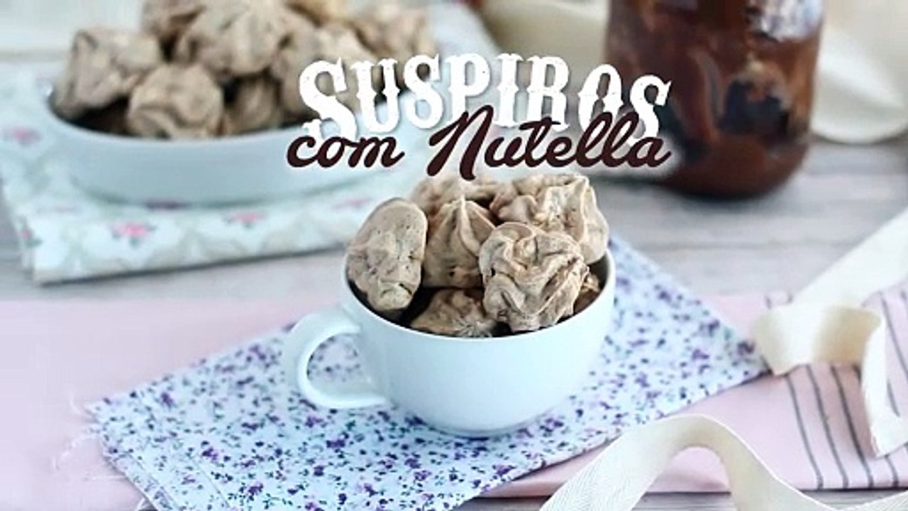 Suspiros de nutella