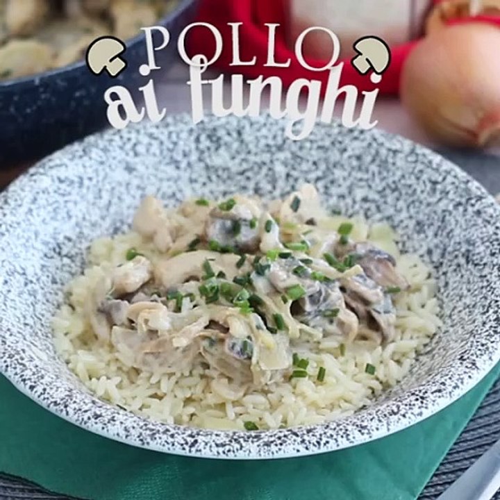 Pollo ai funghi champignon