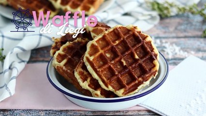 Waffle di liegi, la ricetta originale