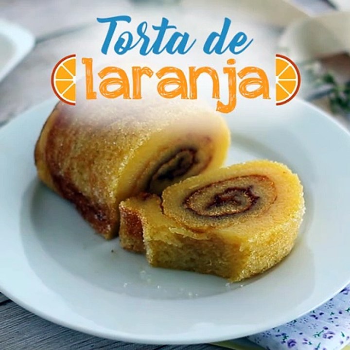 Torta de laranja cremosa