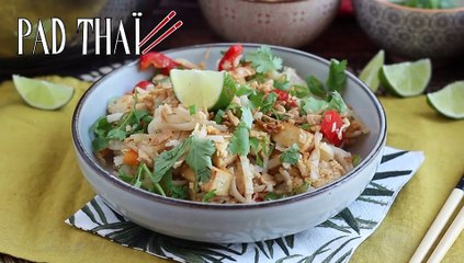 Thai-pad mit tofu