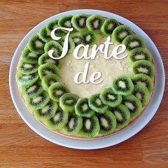 Tarte de kiwi (torta de kiwi)