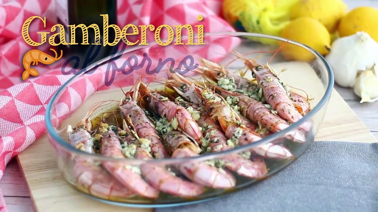 Gamberoni al forno, la ricetta facile e veloce