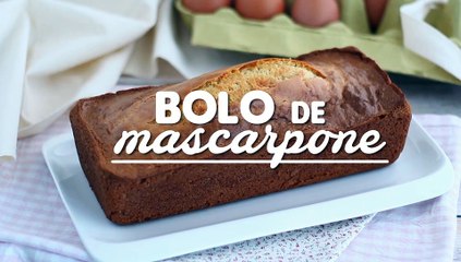 Bolo de mascarpone (fácil)