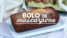 Bolo de mascarpone (fácil)