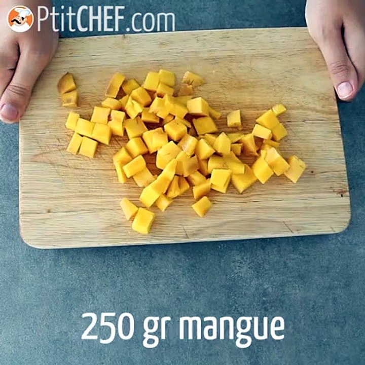 Mangoeis ohne eismaschine