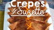 Crepes suzette (crepe de laranja, receita francesa)