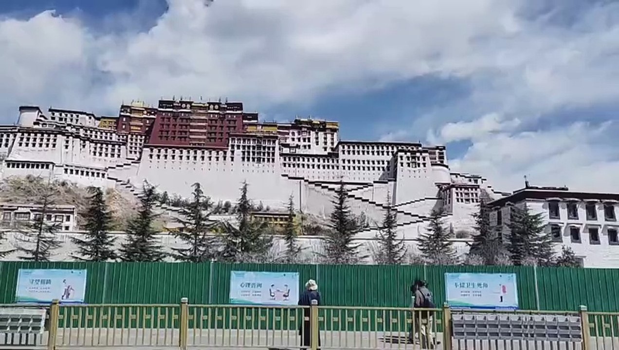 Potala Palace in Lhasa, Tibet, China