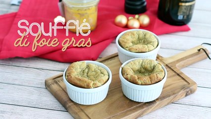 Soufflé di foie gras