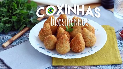 Coxinhas (croquettes au poulet brésiliennes)