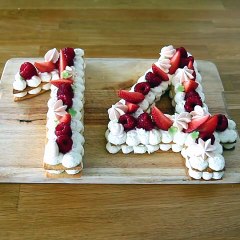 Number cake, la torta a forma di numero ideale per un'occasione speciale