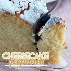 Cheesecake japonês