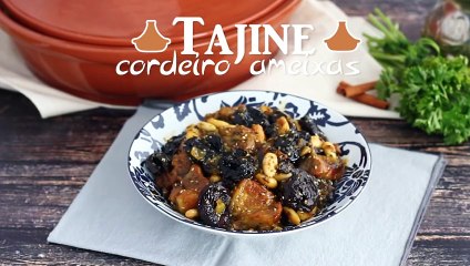 Tajine de cordeiro com ameixas secas (cozido de cordeiro)