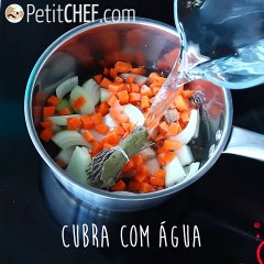 Lentilhas com carne de porco (petit salé aux lentilles)