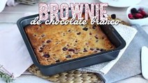 Blondie, o brownie de chocolate branco e frutos vermelhos