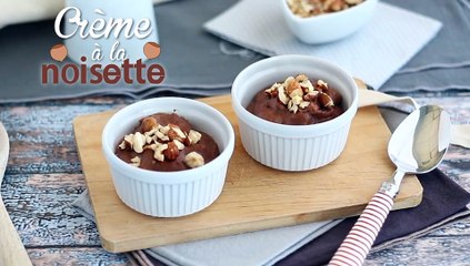 Crèmes à la noisette (dessert vegan et sans gluten)