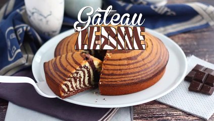 Gâteau zèbre, le marbré exotique (marbré italien)