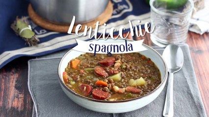 Zuppa di lenticchie spagnola