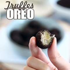Truffes de biscuits oreo