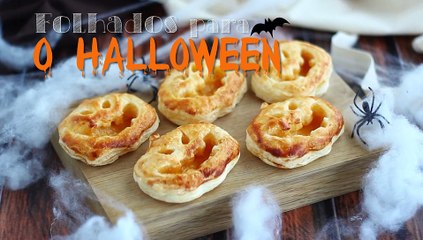 Folhados de halloween