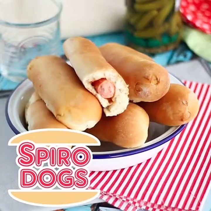 Spiro dogs, uma nova versão do cachorro quente (hot-dogs)