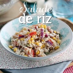 Salade de riz composée (facile et rapide)
