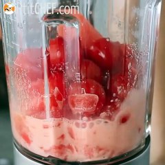 Soupe froide à la pastèque et à la tomate