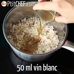 Risotto au roquefort