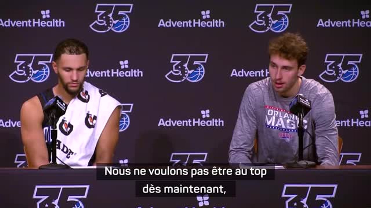 Magic - Wagner et Suggs reviennent sur le bon début de saison d'Orlando
