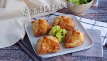 Paniers feuilletés au saumon fumé et fromage de chèvre frais