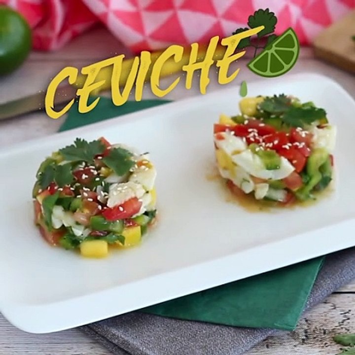 Ceviche di merluzzo