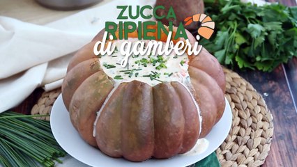 Camarão na moranga, la zucca ripiena con crema di gamberi che arriva dal brasile