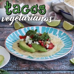 Tacos vegetarianos