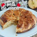 Torta de maçã e canela