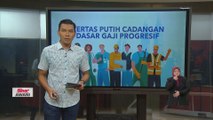 Kertas putih cadangan dasar gaji progresif