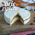 Brie farcito con mandorle e albicocche secche