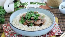 Frango marinado com molho soja e mel