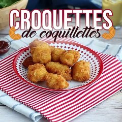 Croquettes de coquillettes au jambon et au fromage