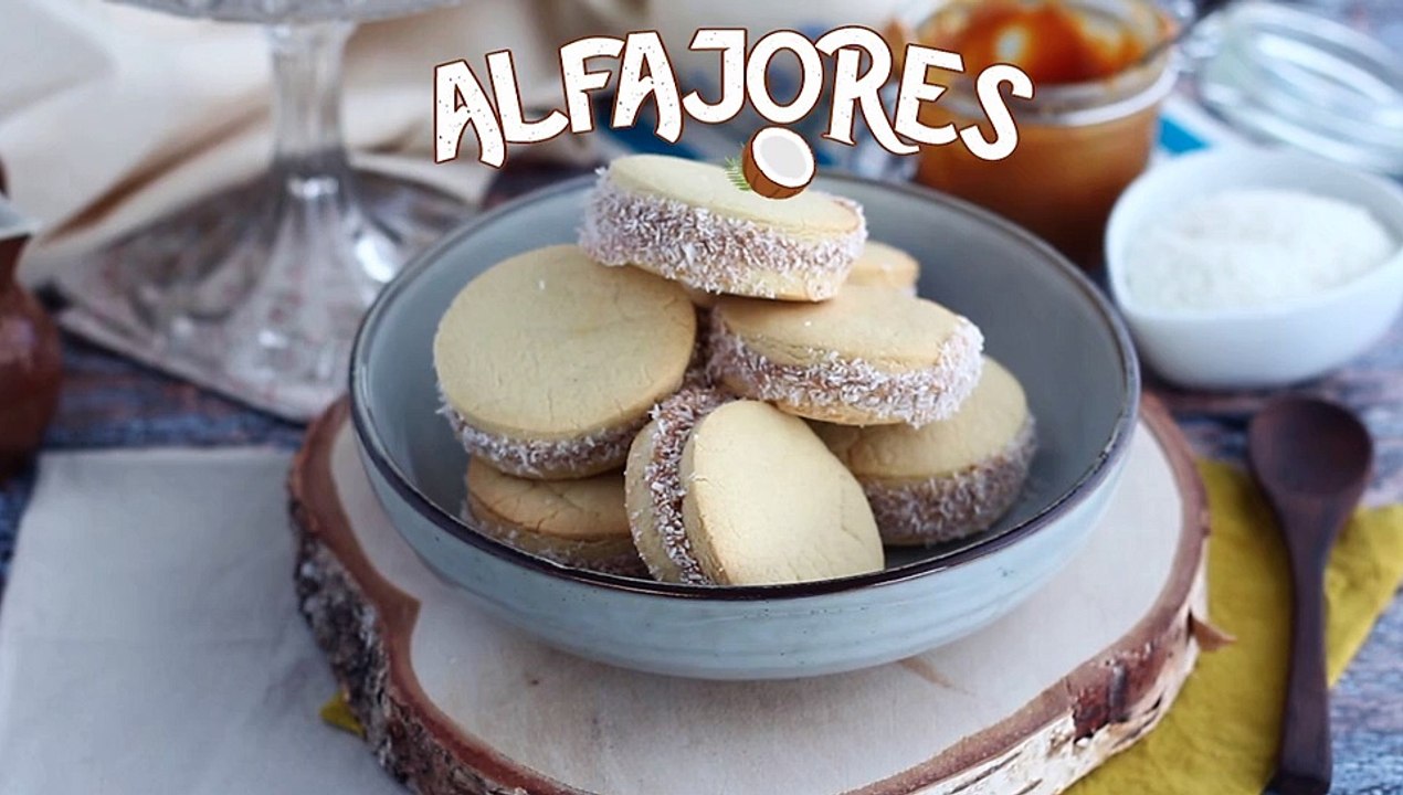 Alfajor (biscoitos recheados com doce de leite)