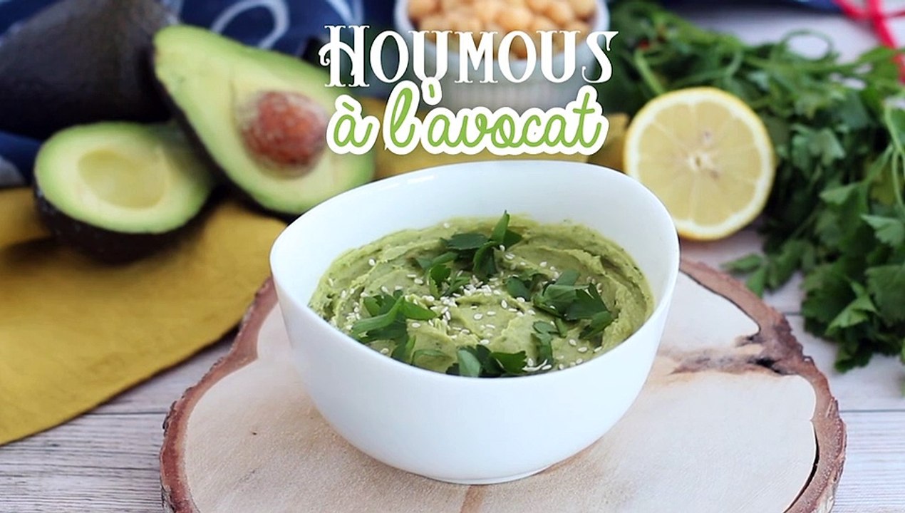 Houmous à l'avocat