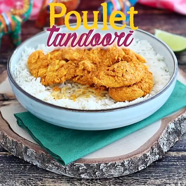 Poulet tandoori indien