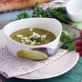 Zuppa fredda di piselli - ricetta veloce