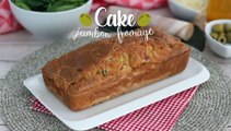 Cake jambon fromage et olives vertes