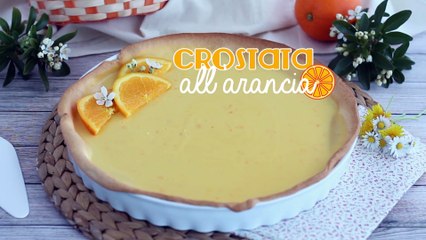 Crostata all'arancia, ricetta facile