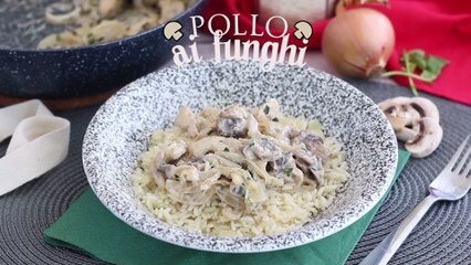 Pollo ai funghi champignon